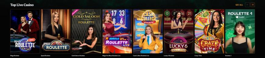 Top Live Casino