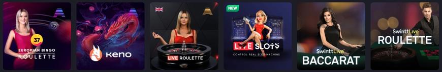 Live Casino Games