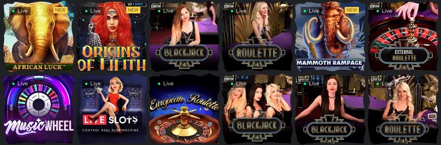 Live Casino Games